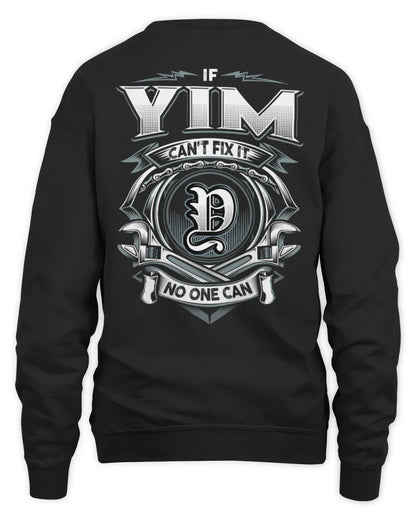 YIM AP81-K4-626 - Personalized Ahmed Quote Apparel “If Ahmed Can't Fix It, No One Can” - Unisex Sweatshirt - Black