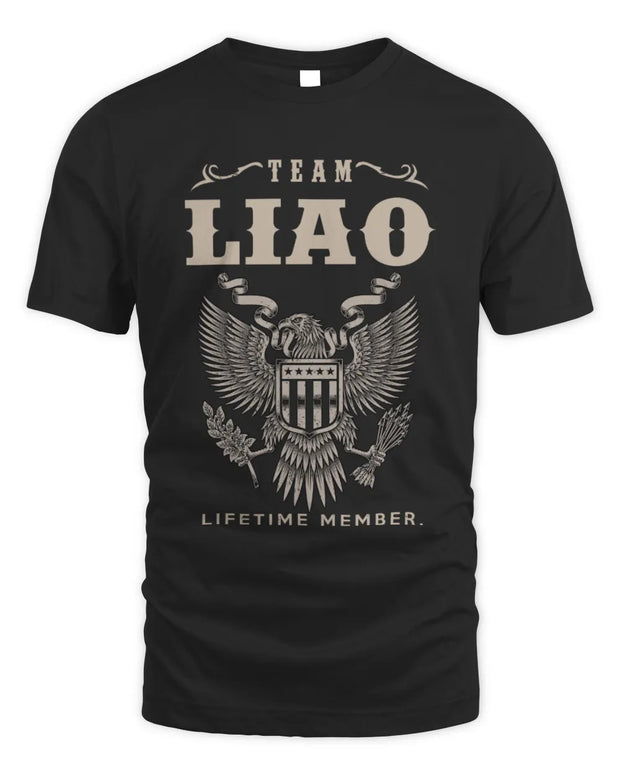 LIAO TP06-K82 – Personalized Classic Style Apparel “Team NAME Lifetime Member”