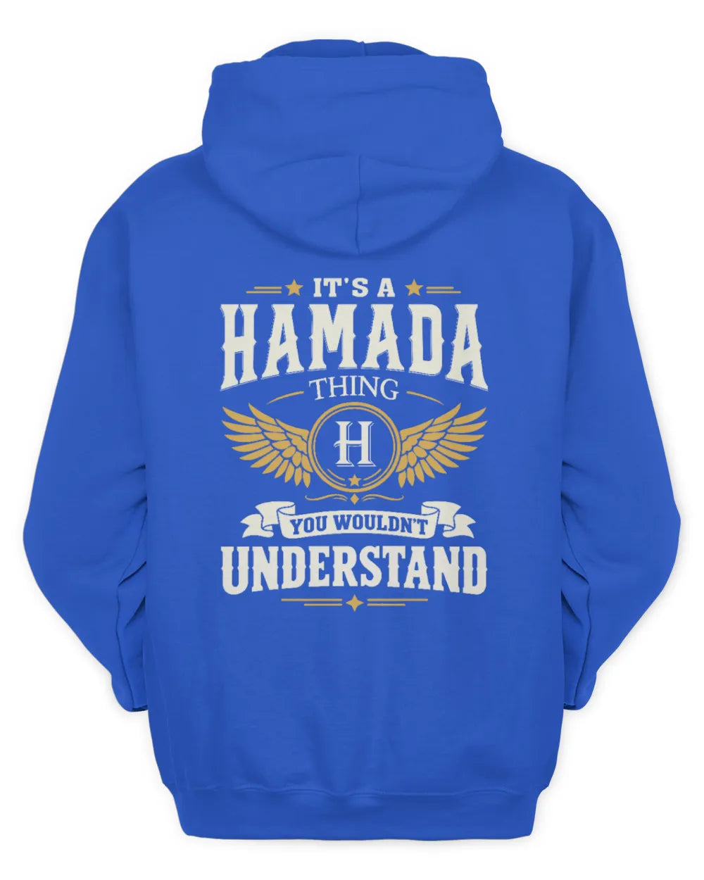HAMADA KT06-M008 It’s a [NAME] Thing – You Wouldn’t Understand | Personalized Vintage T-Shirt - Unisex Hoodie - Royal