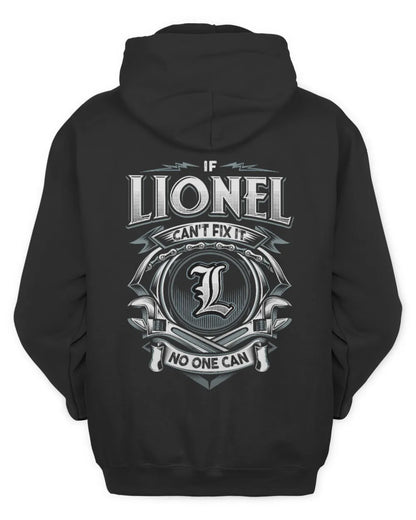 LIONEL AP81-K4-626 - Personalized Ahmed Quote Apparel “If Ahmed Can't Fix It, No One Can” - Unisex Hoodie - Black