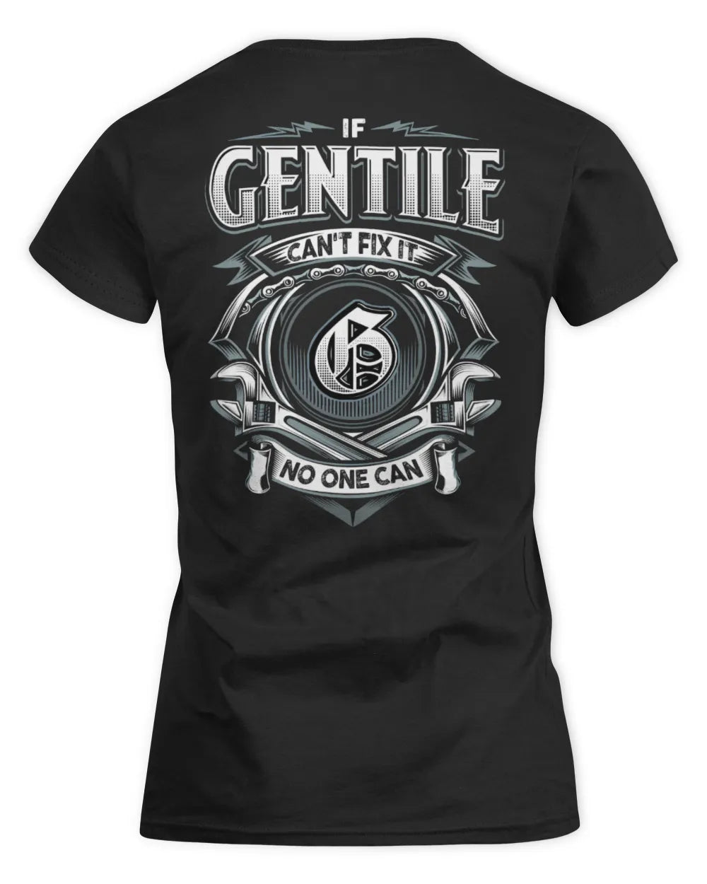 GENTILE AP81-K4-626 - Personalized Ahmed Quote Apparel “If Ahmed Can't Fix It, No One Can” - Women's Standard T-Shirt - Black