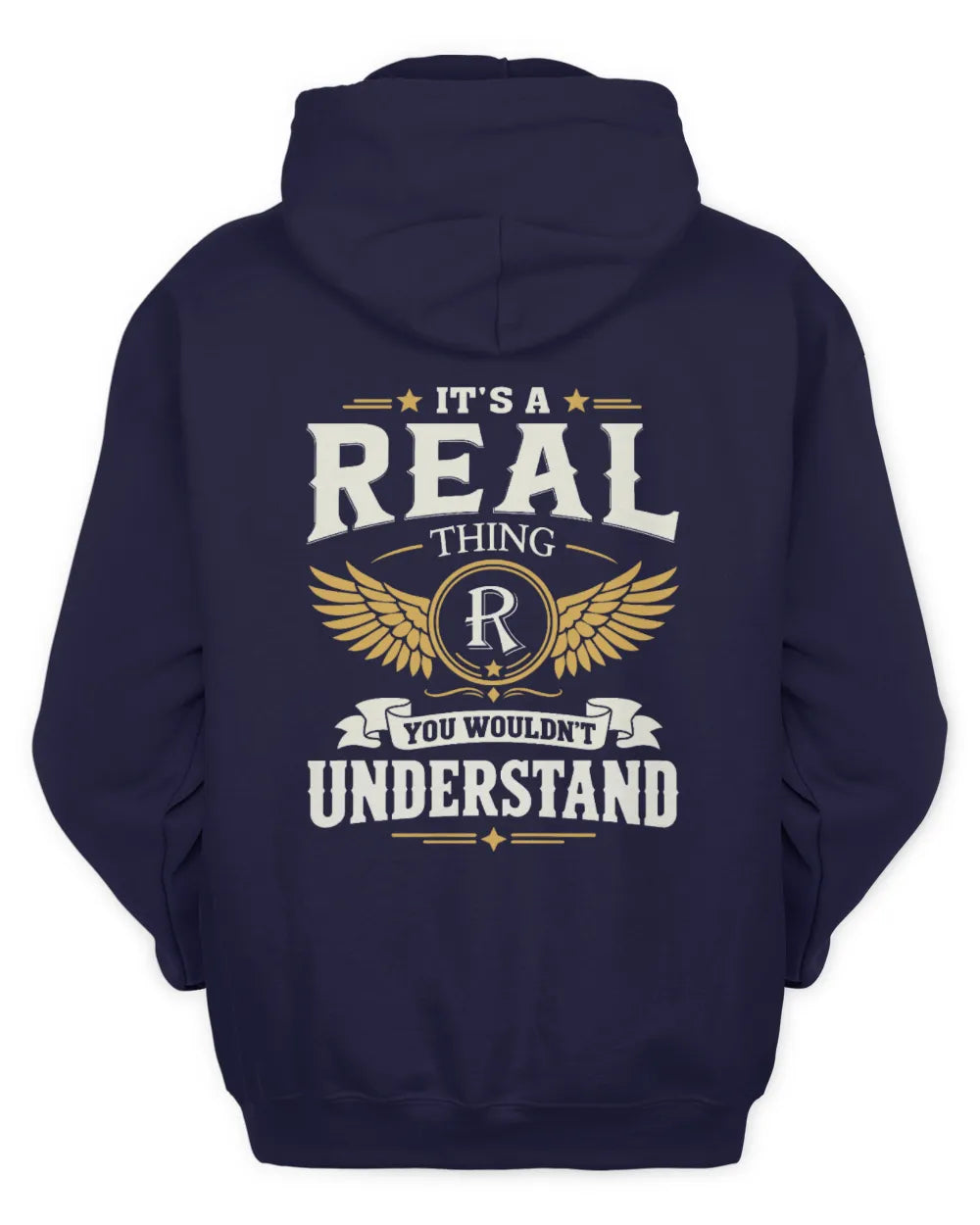 REAL KT06-M008 It’s a [NAME] Thing – You Wouldn’t Understand | Personalized Vintage T-Shirt - Unisex Hoodie - Navy