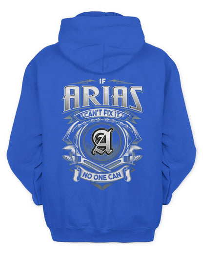 ARIAS AP81-K4-626 - Personalized Ahmed Quote Apparel “If Ahmed Can't Fix It, No One Can” - Unisex Hoodie - Royal