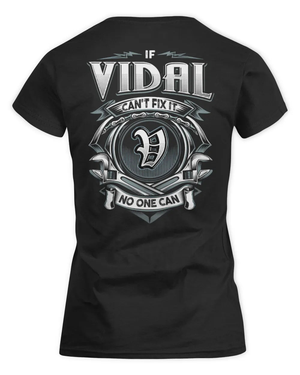 VIDAL AP81-K4-626 - Personalized Ahmed Quote Apparel “If Ahmed Can't Fix It, No One Can” - Women's Standard T-Shirt - Black
