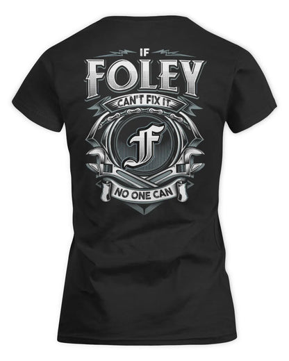 FOLEY AP81-K4-626 - Personalized Ahmed Quote Apparel “If Ahmed Can't Fix It, No One Can” - Women's Standard T-Shirt - Black
