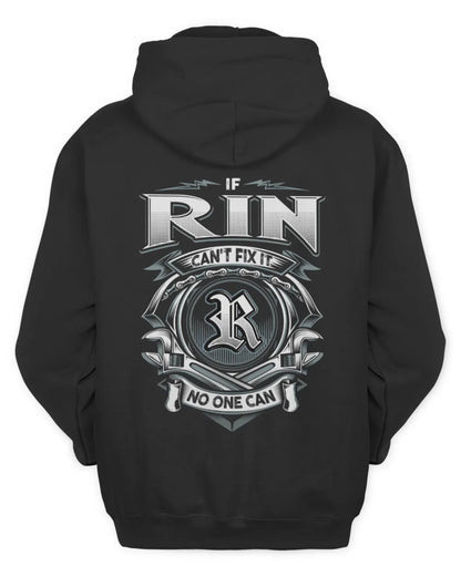 RIN AP81-K4-626 - Personalized Ahmed Quote Apparel “If Ahmed Can't Fix It, No One Can” - Unisex Hoodie - Black