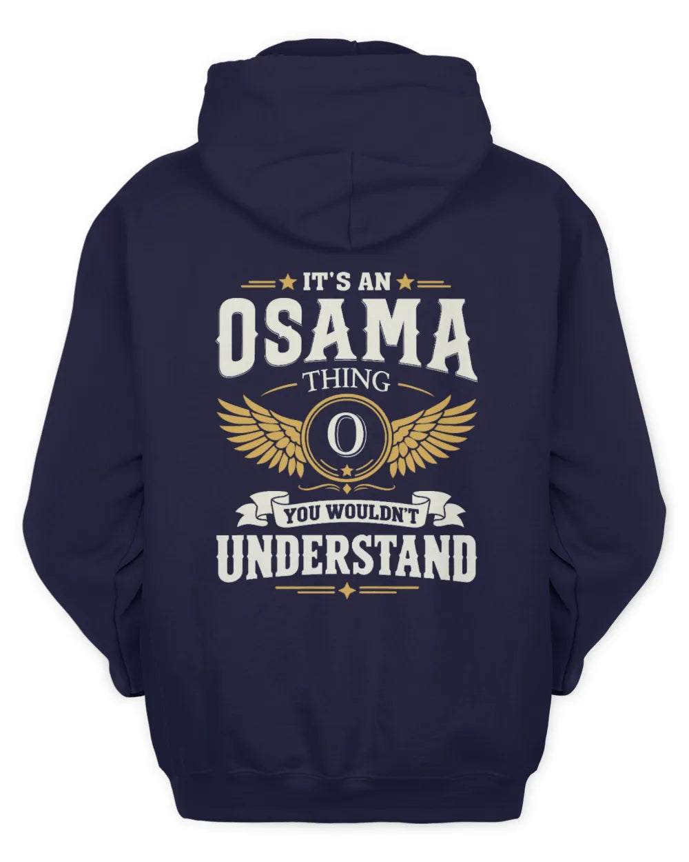 OSAMA KT06-M008 It’s a [NAME] Thing – You Wouldn’t Understand | Personalized Vintage T-Shirt - Unisex Hoodie - Navy
