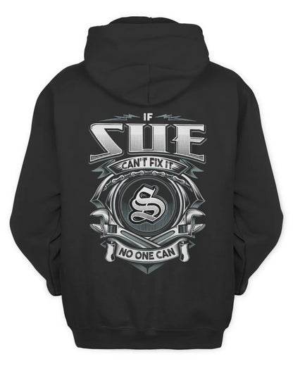 SUE AP81-K4-626 - Personalized Ahmed Quote Apparel “If Ahmed Can't Fix It, No One Can” - Unisex Hoodie - Black