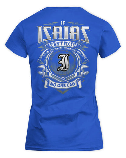 ISAIAS AP81-K4-626 - Personalized Ahmed Quote Apparel “If Ahmed Can't Fix It, No One Can” - Women's Standard T-Shirt - Royal