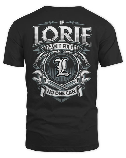 LORIE AP81-K4-626 - Personalized Ahmed Quote Apparel “If Ahmed Can't Fix It, No One Can” - Unisex Standard T-Shirt - Black