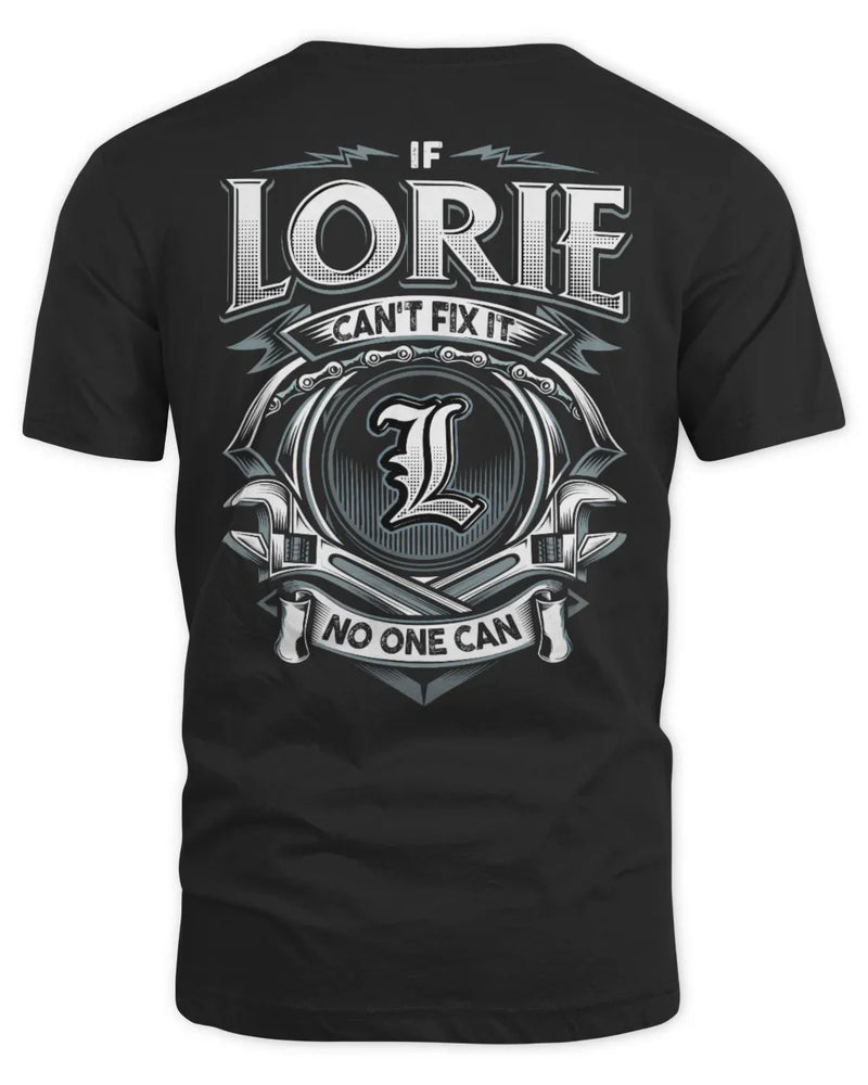 LORIE AP81-K4-626 - Personalized Ahmed Quote Apparel “If Ahmed Can't Fix It, No One Can” - Unisex Standard T-Shirt - Black