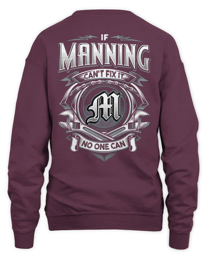 MANNING AP81-K4-626 - Personalized Ahmed Quote Apparel “If Ahmed Can't Fix It, No One Can” - Unisex Sweatshirt - Maroon