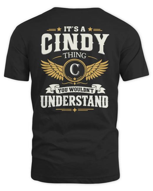 CINDY KT06-M008 It’s a [NAME] Thing – You Wouldn’t Understand | Personalized Vintage T-Shirt