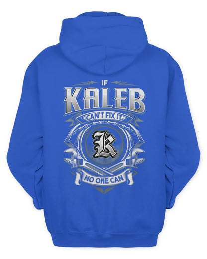 KALEB AP81-K4-626 - Personalized Ahmed Quote Apparel “If Ahmed Can't Fix It, No One Can” - Unisex Hoodie - Royal