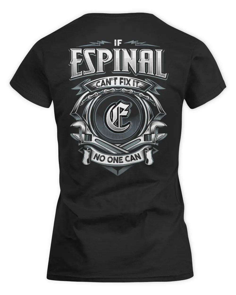 ESPINAL AP81-K4-626 - Personalized Ahmed Quote Apparel “If Ahmed Can't Fix It, No One Can” - Women's Standard T-Shirt - Black