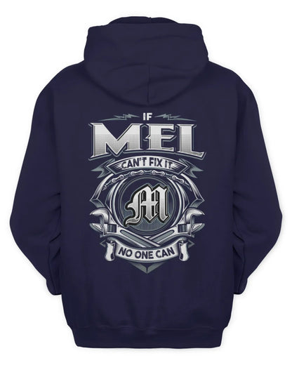 MEL AP81-K4-626 - Personalized Ahmed Quote Apparel “If Ahmed Can't Fix It, No One Can” - Unisex Hoodie - Navy