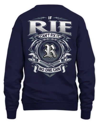 RIE AP81-K4-626 - Personalized Ahmed Quote Apparel “If Ahmed Can't Fix It, No One Can” - Unisex Sweatshirt - Navy