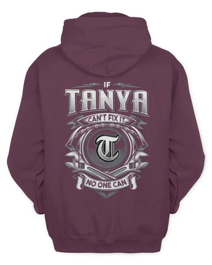 TANYA AP81-K4-626 - Personalized Ahmed Quote Apparel “If Ahmed Can't Fix It, No One Can” - Unisex Hoodie - Maroon