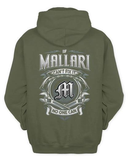MALLARI AP81-K4-626 - Personalized Ahmed Quote Apparel “If Ahmed Can't Fix It, No One Can” - Unisex Hoodie - Military Green