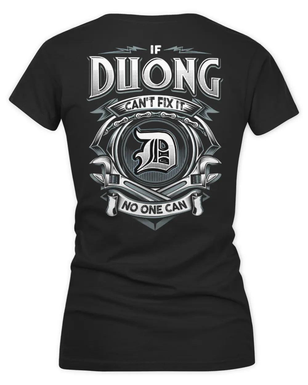 DUONG AP81-K4-626 - Personalized Ahmed Quote Apparel “If Ahmed Can't Fix It, No One Can” - Women's V-Neck T-Shirt - Black