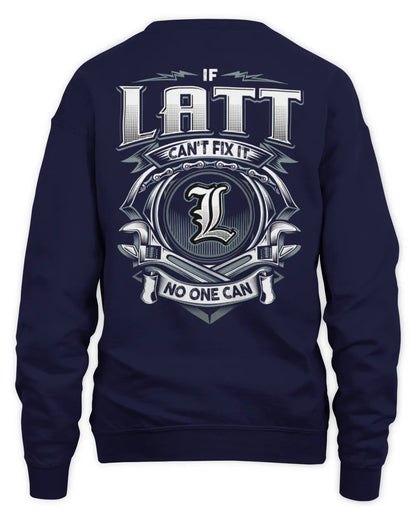 LATT AP81-K4-626 - Personalized Ahmed Quote Apparel “If Ahmed Can't Fix It, No One Can” - Unisex Sweatshirt - Navy