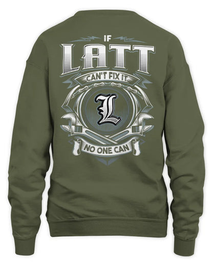 LATT AP81-K4-626 - Personalized Ahmed Quote Apparel “If Ahmed Can't Fix It, No One Can” - Unisex Sweatshirt - Military Green