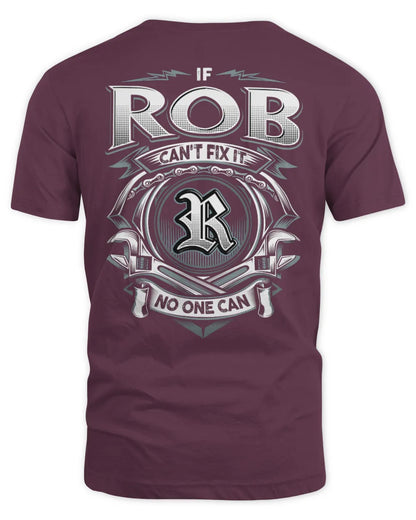ROB AP81-K4-626 - Personalized Ahmed Quote Apparel “If Ahmed Can't Fix It, No One Can” - Unisex Standard T-Shirt - Maroon