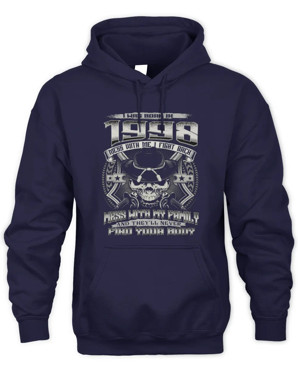 1998 HH89-K2 – Protective Family Quote T-Shirt - Unisex Hoodie - Navy