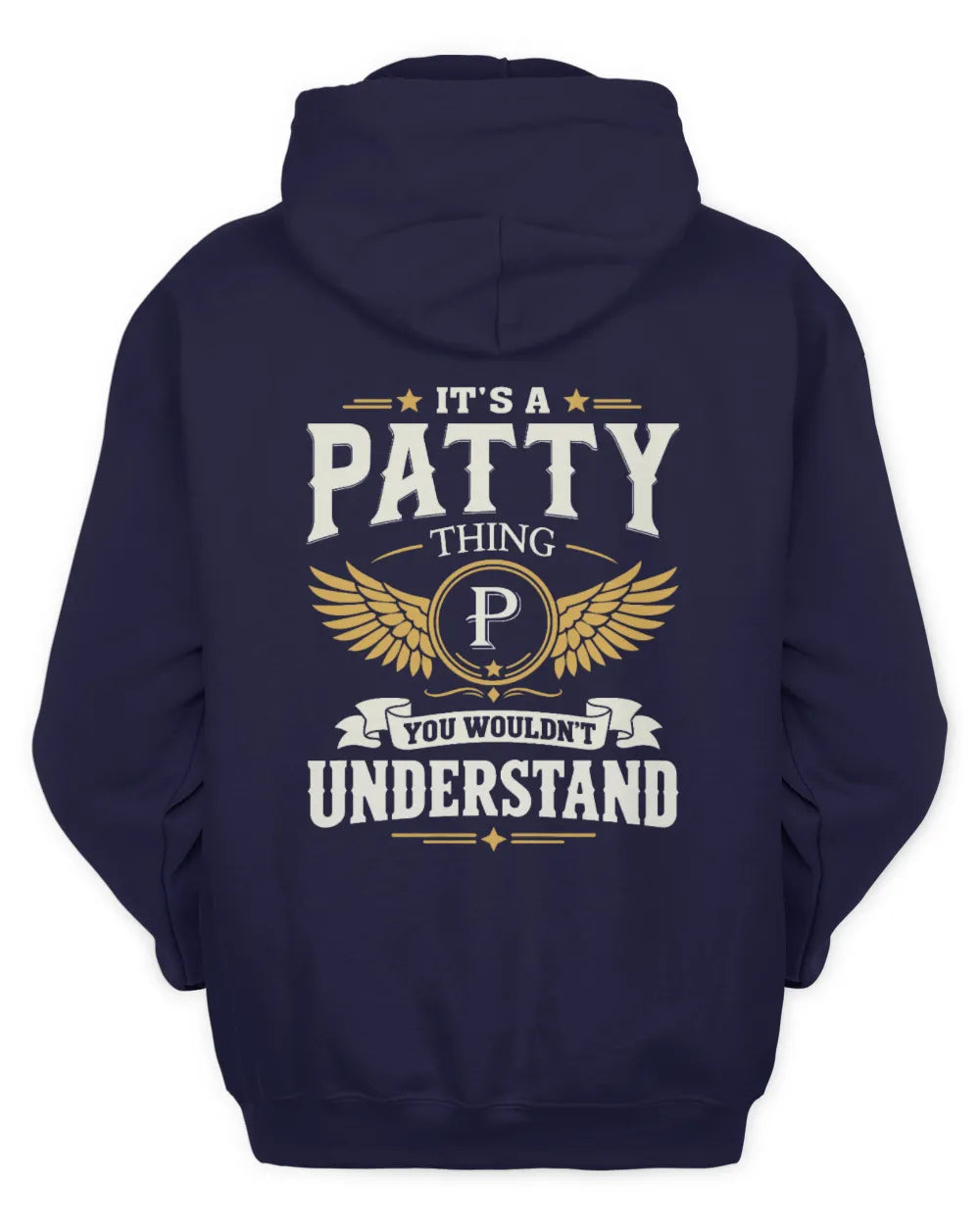 PATTY KT06-M008 It’s a [NAME] Thing – You Wouldn’t Understand | Personalized Vintage T-Shirt - Unisex Hoodie - Navy