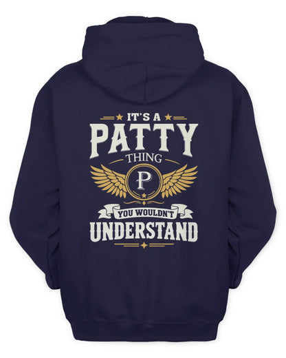 PATTY KT06-M008 It’s a [NAME] Thing – You Wouldn’t Understand | Personalized Vintage T-Shirt - Unisex Hoodie - Navy