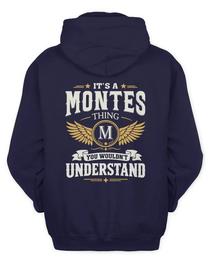 MONTES KT06-M008 It’s a [NAME] Thing – You Wouldn’t Understand | Personalized Vintage T-Shirt - Unisex Hoodie - Navy