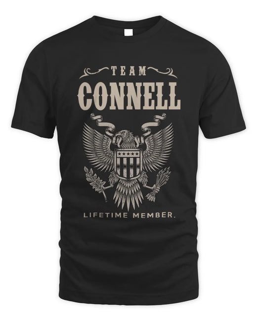 CONNELL TP06-K82 – Personalized Classic Style Apparel “Team NAME Lifetime Member”