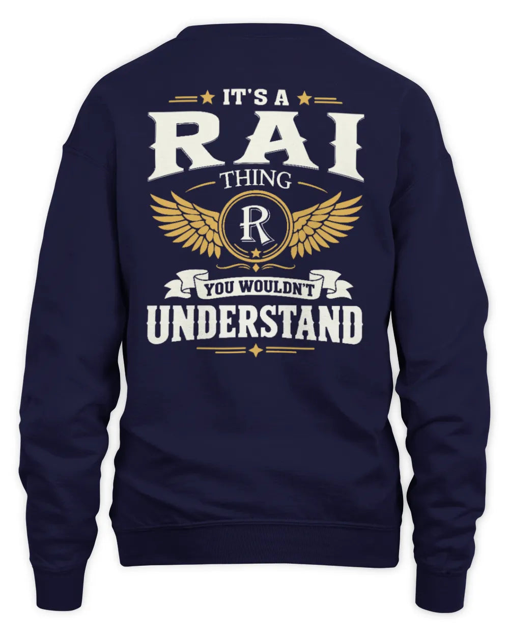 RAI KT06-M008 It’s a [NAME] Thing – You Wouldn’t Understand | Personalized Vintage T-Shirt - Unisex Sweatshirt - Navy