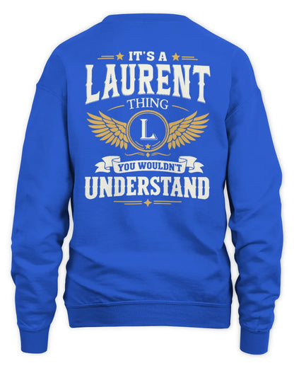 LAURENT KT06-M008 It’s a [NAME] Thing – You Wouldn’t Understand | Personalized Vintage T-Shirt - Unisex Sweatshirt - Royal
