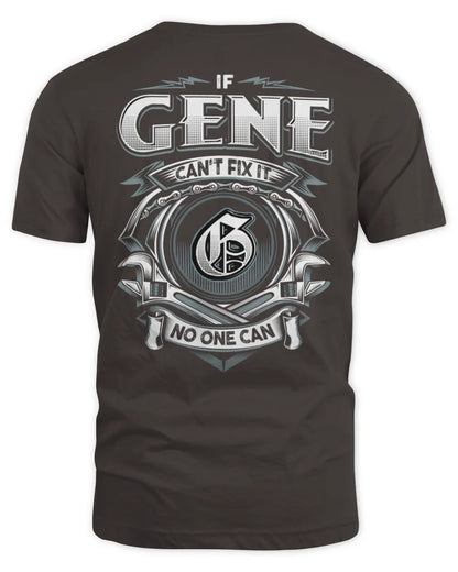 GENE AP81-K4-626 - Personalized Ahmed Quote Apparel “If Ahmed Can't Fix It, No One Can” - Unisex Standard T-Shirt - Dark Chocolate