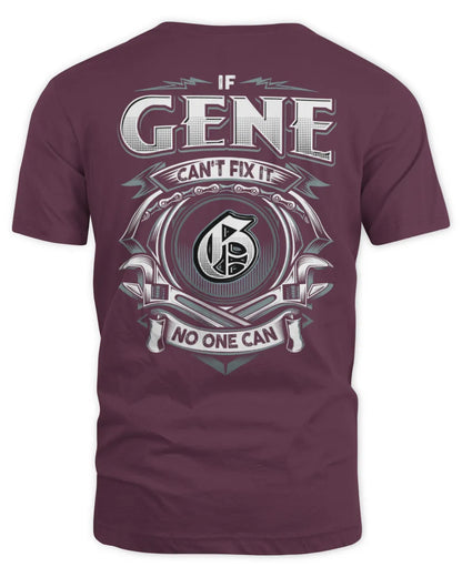 GENE AP81-K4-626 - Personalized Ahmed Quote Apparel “If Ahmed Can't Fix It, No One Can” - Unisex Standard T-Shirt - Maroon