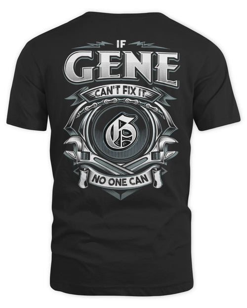 GENE AP81-K4-626 - Personalized Ahmed Quote Apparel “If Ahmed Can't Fix It, No One Can” - Unisex Standard T-Shirt - Black