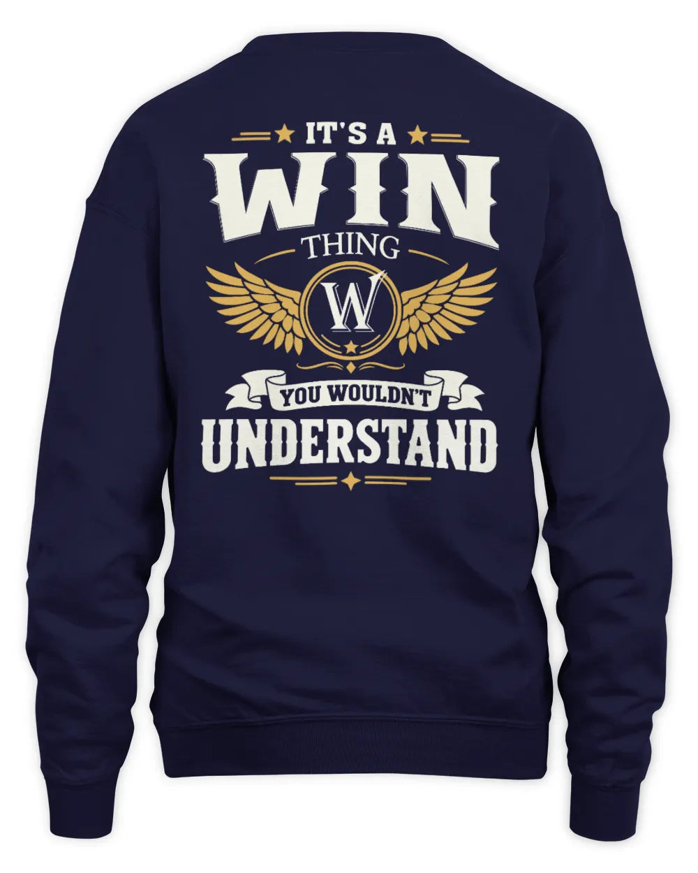 WIN KT06-M008 It’s a [NAME] Thing – You Wouldn’t Understand | Personalized Vintage T-Shirt - Unisex Sweatshirt - Navy