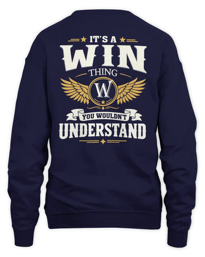 WIN KT06-M008 It’s a [NAME] Thing – You Wouldn’t Understand | Personalized Vintage T-Shirt - Unisex Sweatshirt - Navy