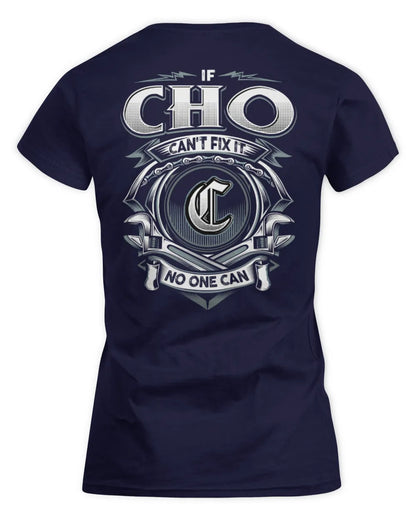 CHO AP81-K4-626 - Personalized Ahmed Quote Apparel “If Ahmed Can't Fix It, No One Can” - Women's Standard T-Shirt - Navy