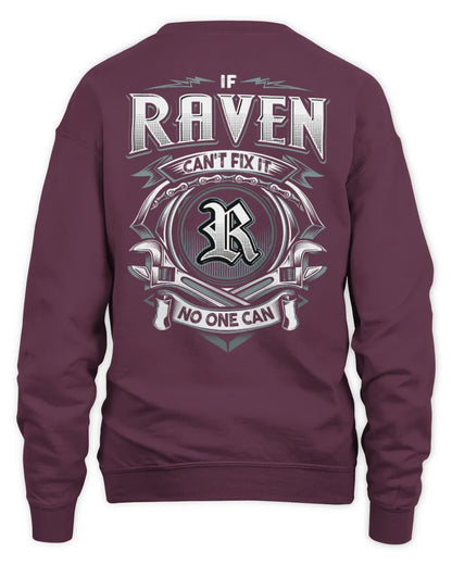 RAVEN AP81-K4-626 - Personalized Ahmed Quote Apparel “If Ahmed Can't Fix It, No One Can” - Unisex Sweatshirt - Maroon