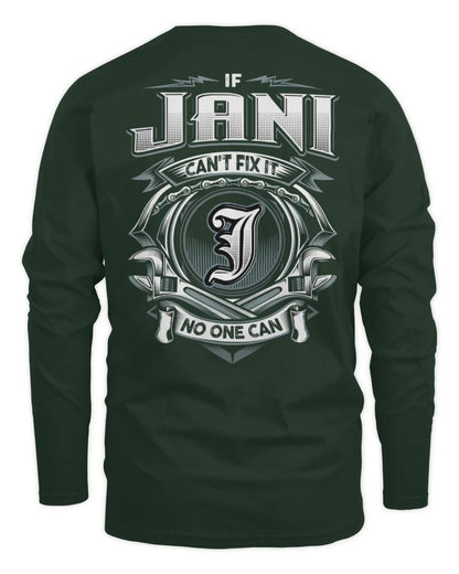 JANI AP81-K4-626 - Personalized Ahmed Quote Apparel “If Ahmed Can't Fix It, No One Can” - Men's Long Sleeved T-Shirt - Forest Green