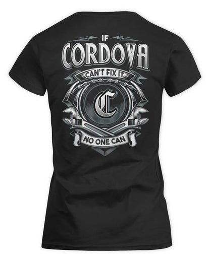 CORDOVA AP81-K4-626 - Personalized Ahmed Quote Apparel “If Ahmed Can't Fix It, No One Can” - Women's Standard T-Shirt - Black
