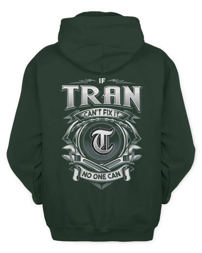 TRAN AP81-K4-626 - Personalized Ahmed Quote Apparel “If Ahmed Can't Fix It, No One Can” - Unisex Hoodie - Forest Green