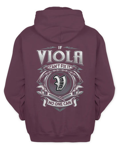 VIOLA AP81-K4-626 - Personalized Ahmed Quote Apparel “If Ahmed Can't Fix It, No One Can” - Unisex Hoodie - Maroon