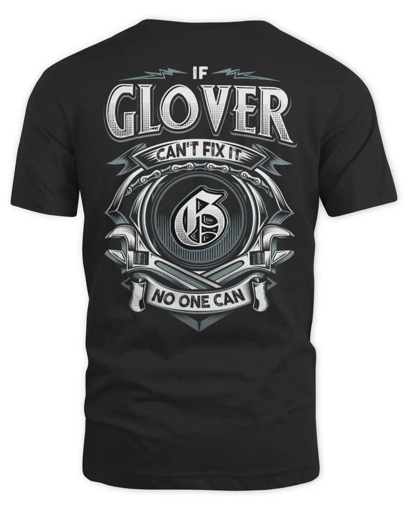 GLOVER AP81-K4-626 - Personalized Ahmed Quote Apparel “If Ahmed Can't Fix It, No One Can” - Unisex Standard T-Shirt - Black