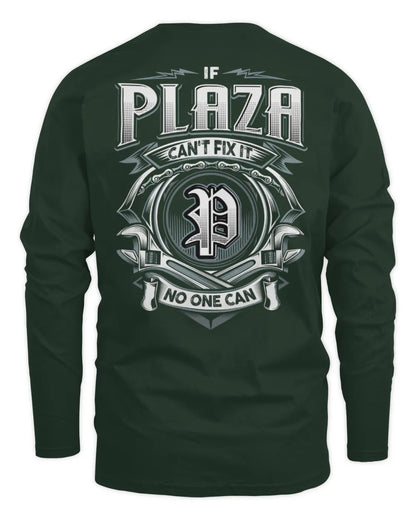 PLAZA AP81-K4-626 - Personalized Ahmed Quote Apparel “If Ahmed Can't Fix It, No One Can” - Men's Long Sleeved T-Shirt - Forest Green