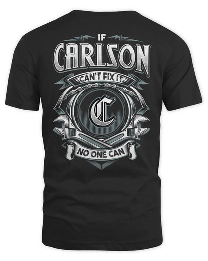 CARLSON AP81-K4-626 - Personalized Ahmed Quote Apparel “If Ahmed Can't Fix It, No One Can” - Unisex Standard T-Shirt - Black