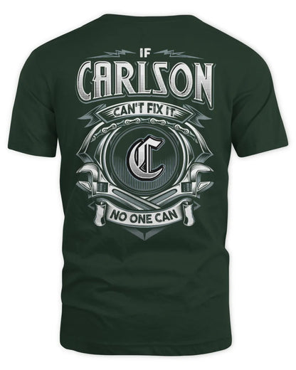 CARLSON AP81-K4-626 - Personalized Ahmed Quote Apparel “If Ahmed Can't Fix It, No One Can” - Unisex Standard T-Shirt - Forest Green
