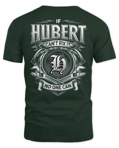 HUBERT AP81-K4-626 - Personalized Ahmed Quote Apparel “If Ahmed Can't Fix It, No One Can” - Unisex Standard T-Shirt - Forest Green